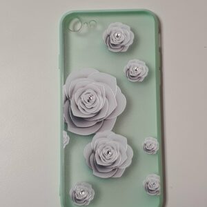 For Iphone 7/8/SE2/SE3 Roses Mint