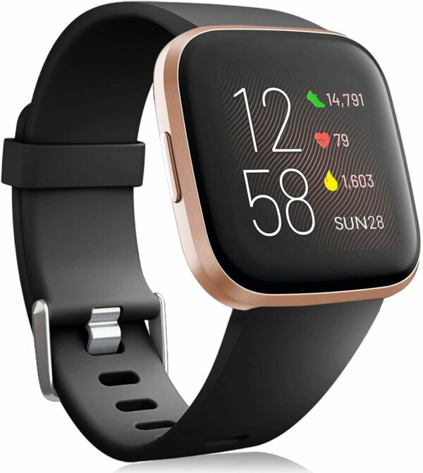 Strap for Fitbit Versa 2 Small Black