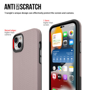 For Iphone 14 Plus BeeTUFF Rose Triangle