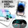 For Iphone 14 Pro BeeTUFF Studio Blue/Pink - Image 5