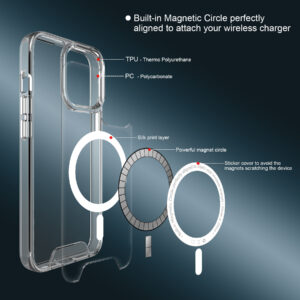 For Iphone 13 Pro MaxBeeTUFF Magnetic Charging Case