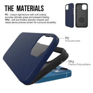 For Iphone 12 BeeTUFF Triangle Navy