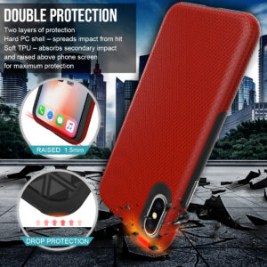 For Iphone XR BeeTUFF Triangle Red