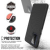 For Samsung A72 BeeTUFF Triangle Black - Image 3
