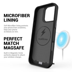 For Iphone 16 Pro BeeTUFF Taurustar Black