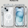 For Iphone 15 BeeTUFF Octagon Magcharge Clear - Image 11