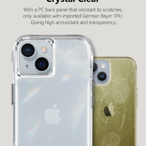 For Iphone 15 BeeTUFF Octagon Clear