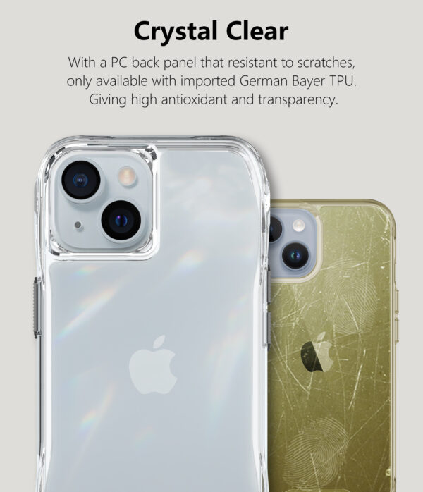 For Iphone 15  BeeTUFF Octagon Clear - Image 4