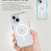 For Iphone 15 BeeTUFF Octagon Magcharge Clear - Image 2