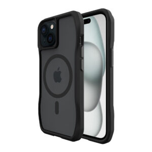 For Iphone 15 BeeTUFF Octagon Magcharge Black