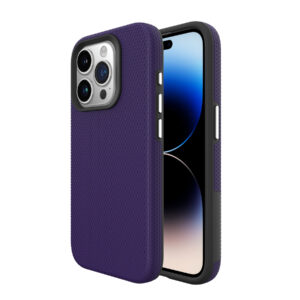 For Iphone 15  Pro BeeTUFF Purple Triangle