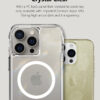 For Iphone 15 Pro Max BeeTUFF Octagon Magcharge Clear - Image 6