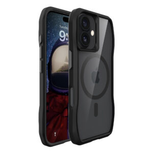 For Iphone 16 BeeTUFF Octagon Magcharge Black