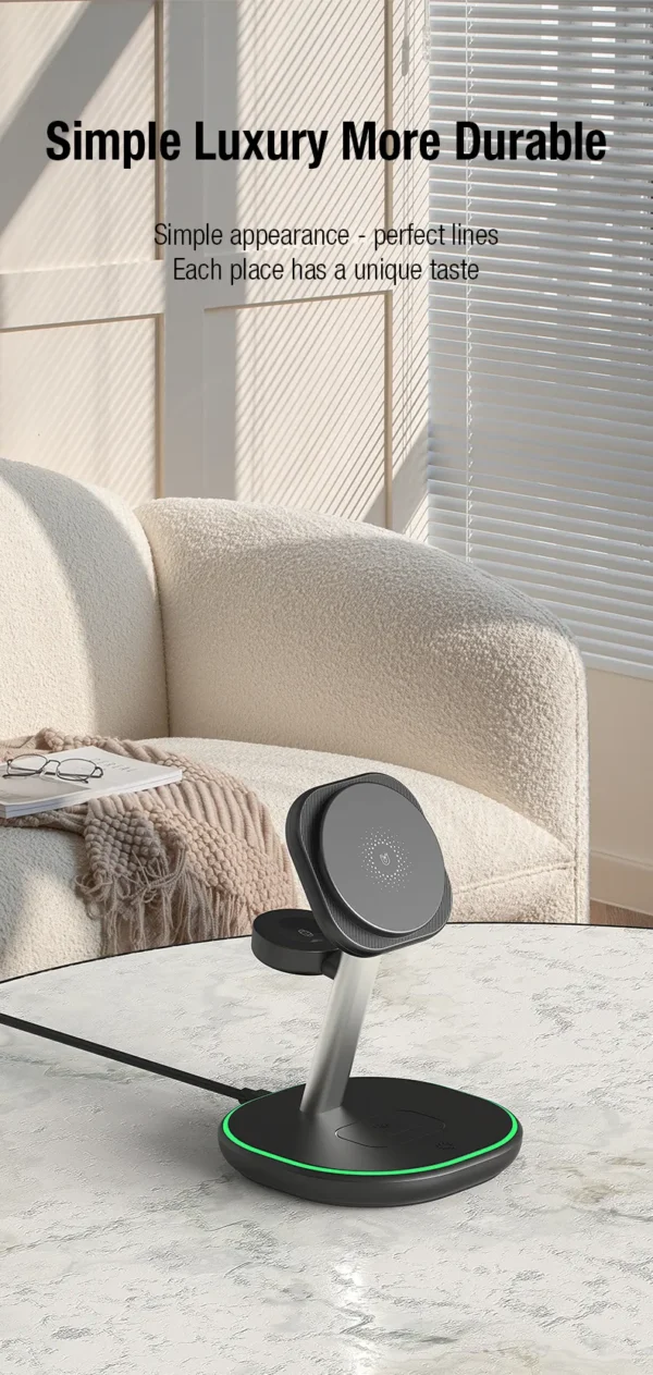 Z27 3 in 1 Wireless Charger Stand - Image 7