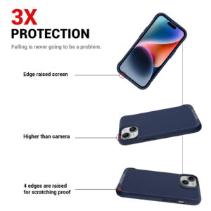 For Iphone 15 Plus BeeTUFF Taurustar Navy