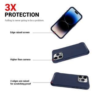 For Iphone 15 Pro BeeTUFF Taurustar Navy