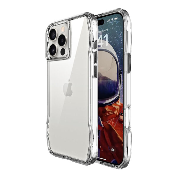 For Iphone 15 Plus BeeTUFF Octagon Clear - Image 9