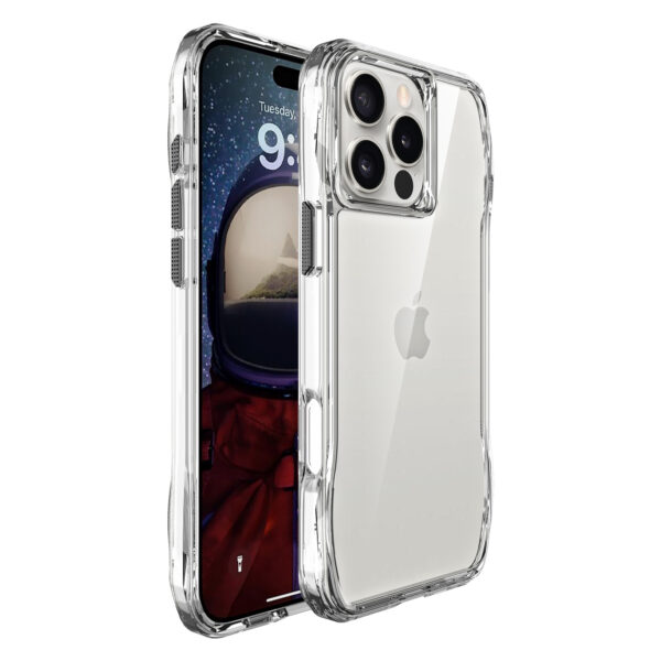 For Iphone 15 Pro BeeTUFF Octagon Clear