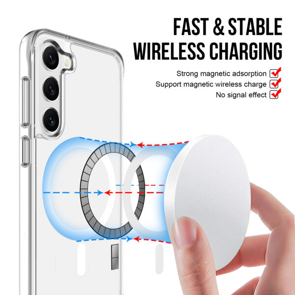 For (S23) BT Magnetic Charging Case - Image 9