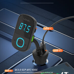 C705Q FM Transmitter +PD +USB +QC4