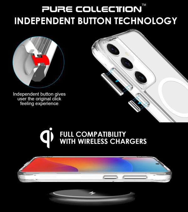 For Samsung S25 Plus Magcharge Clear - Image 10