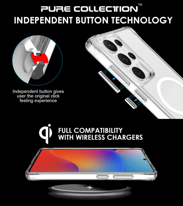For Samsung S25 Ultra Magcharge Clear - Image 6