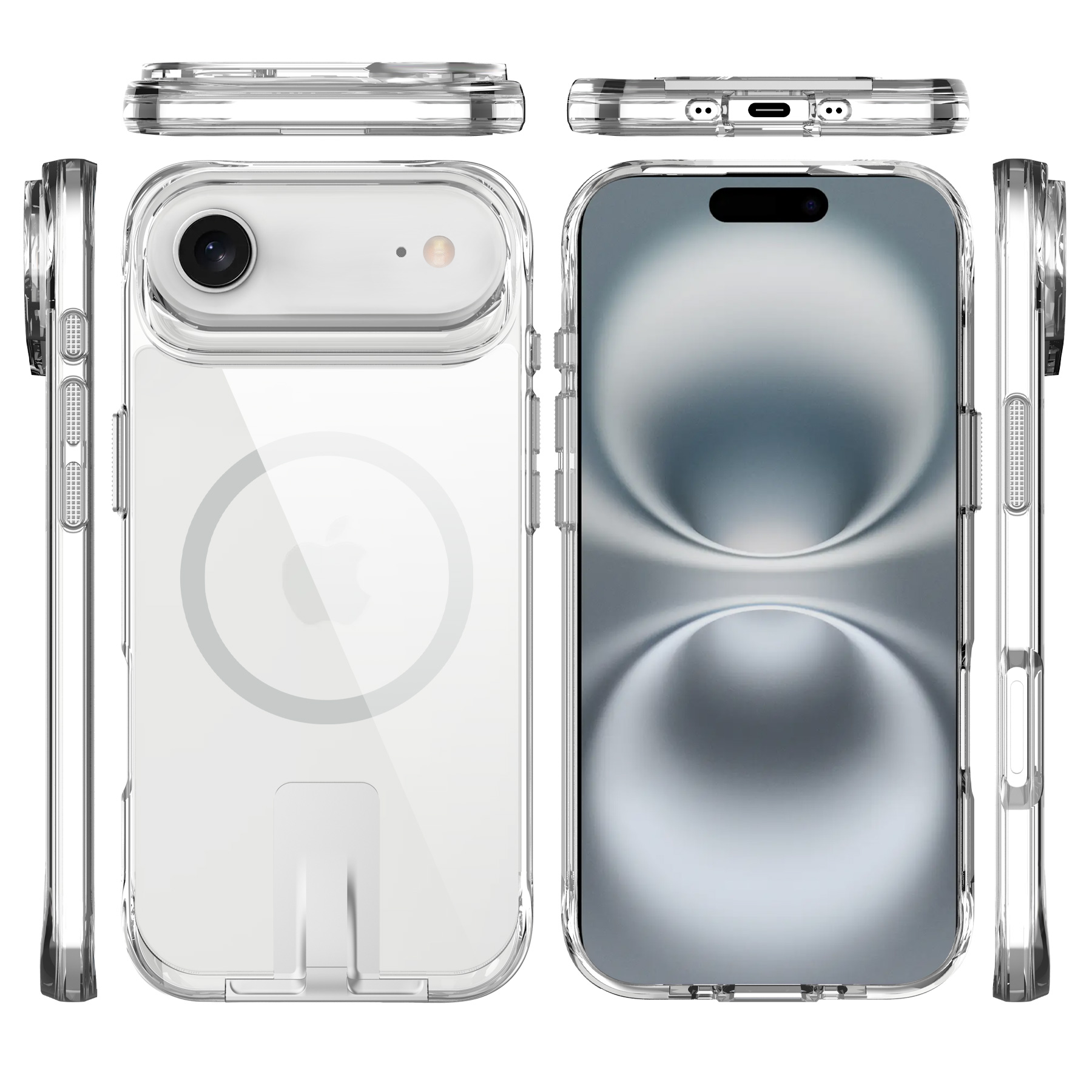 For (17 Air) BeeTUFF Taurustar Magcharge Clear - Image 2