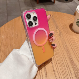 For (14 Pro) BT Ombre Magcharge Cerise/Mango