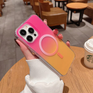 For (14 Pro) BT Ombre Magcharge Cerise/Mango