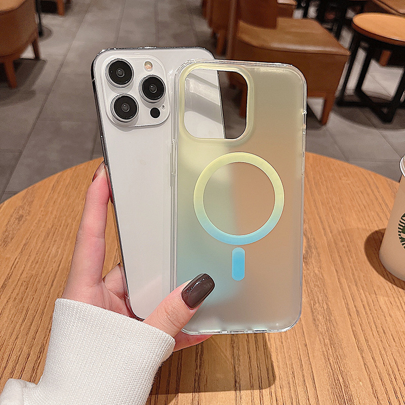 For (14 Pro) BT Ombre Magcharge Lemon/Blue - Image 4